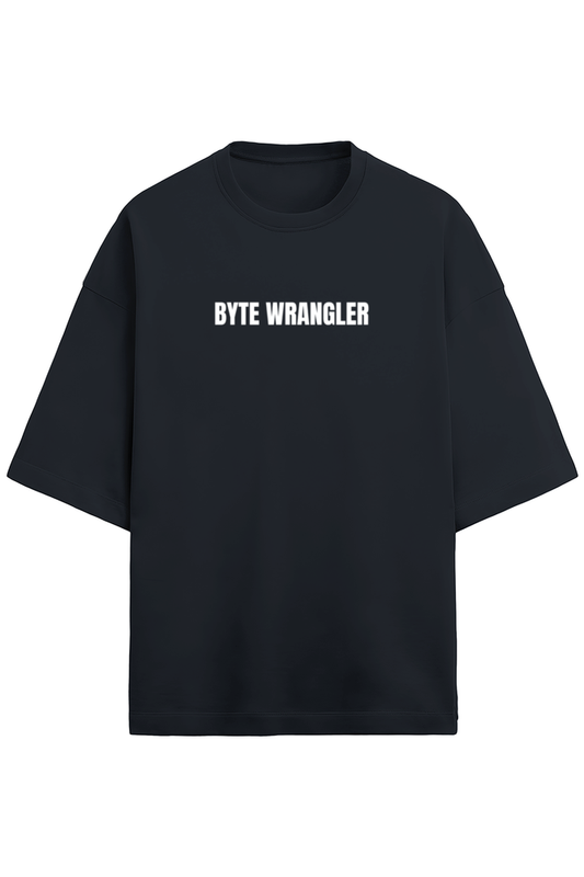 BYTE WRANGLER – TERRY OVERSIZED TEE