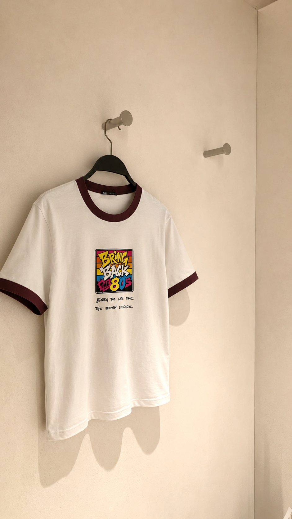 BRING BACK THE 80s™ Ringer Unisex Ringer T-Shirt