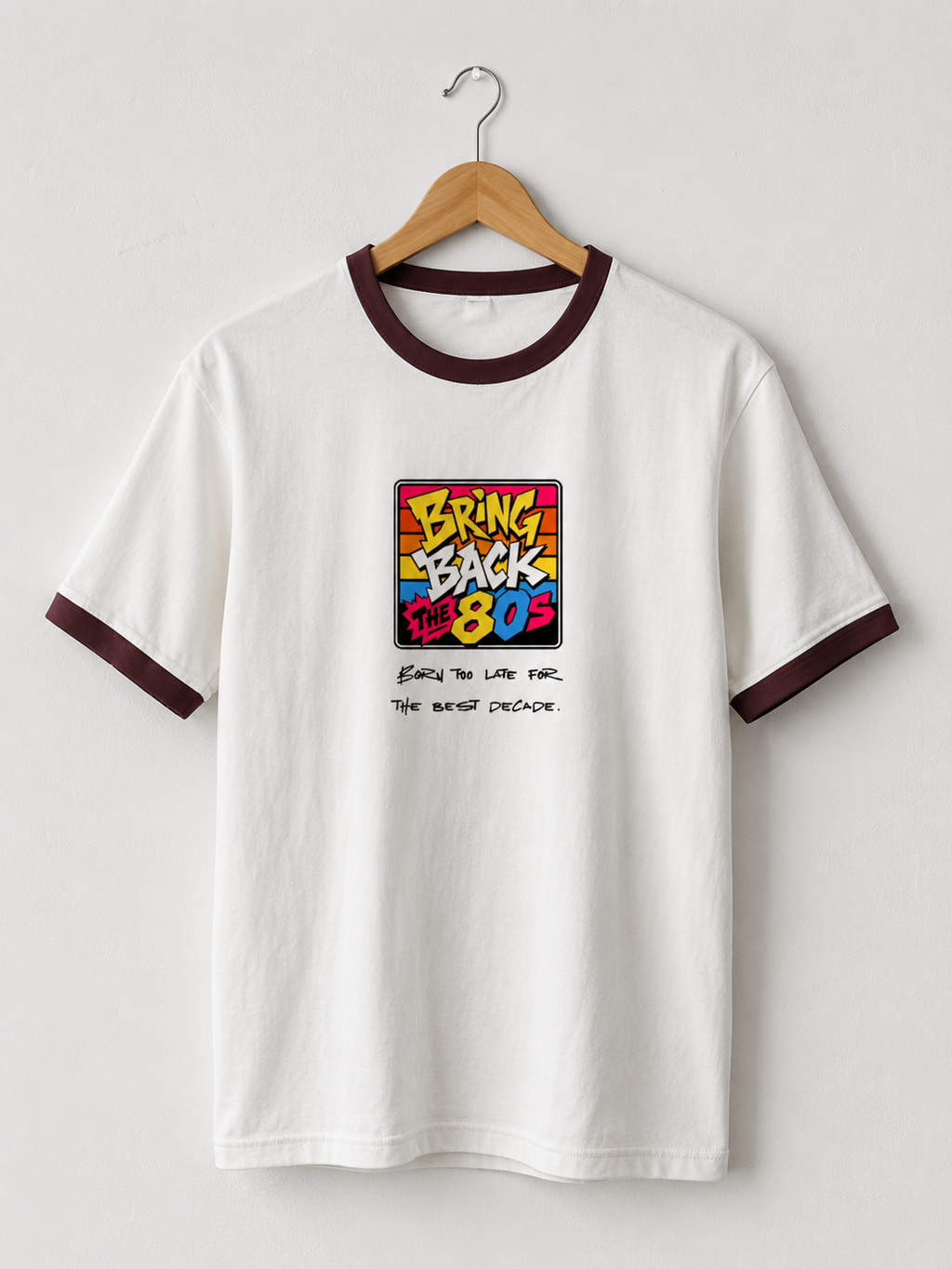 BRING BACK THE 80s™ Ringer Unisex Ringer T-Shirt