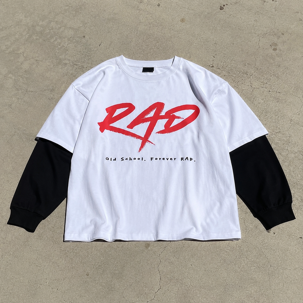 RAD French Terry Layered Tee